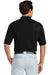 Nike 349899 Mens Dri-Fit Moisture Wicking Short Sleeve Polo Shirt Black Back
