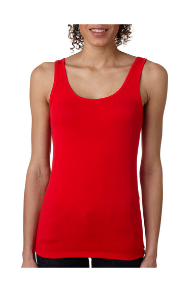 Next Level 3533 Womens Jersey Tank Top Red Front