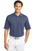Nike 354055 Mens Sphere Dry Moisture Wicking Short Sleeve Polo Shirt Diffuse Blue Front