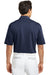 Nike 354055 Mens Sphere Dry Moisture Wicking Short Sleeve Polo Shirt Navy Blue Back