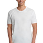 Next Level Mens Fine Jersey Short Sleeve Crewneck T-Shirt - White