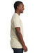 Next Level 3600 Mens Fine Jersey Short Sleeve Crewneck T-Shirt Cream Side