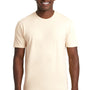 Next Level Mens Fine Jersey Short Sleeve Crewneck T-Shirt - Natural