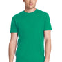 Next Level Mens Fine Jersey Short Sleeve Crewneck T-Shirt - Kelly Green