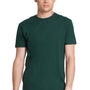 Next Level Mens Fine Jersey Short Sleeve Crewneck T-Shirt - Forest Green