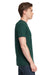 Next Level 3600 Mens Fine Jersey Short Sleeve Crewneck T-Shirt Forest Green Side
