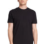 Next Level Mens Fine Jersey Short Sleeve Crewneck T-Shirt - Black