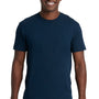 Next Level Mens Fine Jersey Short Sleeve Crewneck T-Shirt - Midnight Navy Blue