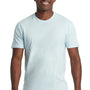 Next Level Mens Fine Jersey Short Sleeve Crewneck T-Shirt - Light Blue