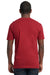 Next Level 3600 Mens Fine Jersey Short Sleeve Crewneck T-Shirt Cardinal Red Back