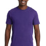 Next Level Mens Fine Jersey Short Sleeve Crewneck T-Shirt - Purple Rush