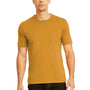 Next Level Mens Fine Jersey Short Sleeve Crewneck T-Shirt - Antique Gold