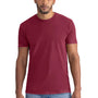 Next Level Mens Soft Wash Short Sleeve Crewneck T-Shirt - Cardinal Red