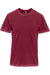 Next Level 3600SW Mens Soft Wash Short Sleeve Crewneck T-Shirt Cardinal Red Flat Front