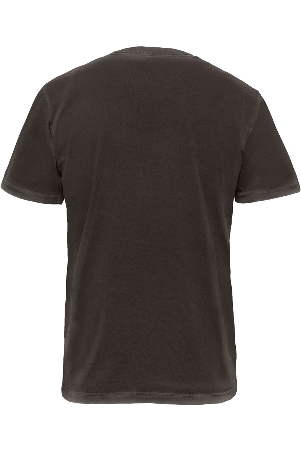 Next Level 3600SW Mens Soft Wash Short Sleeve Crewneck T-Shirt Graphite Black Flat Back
