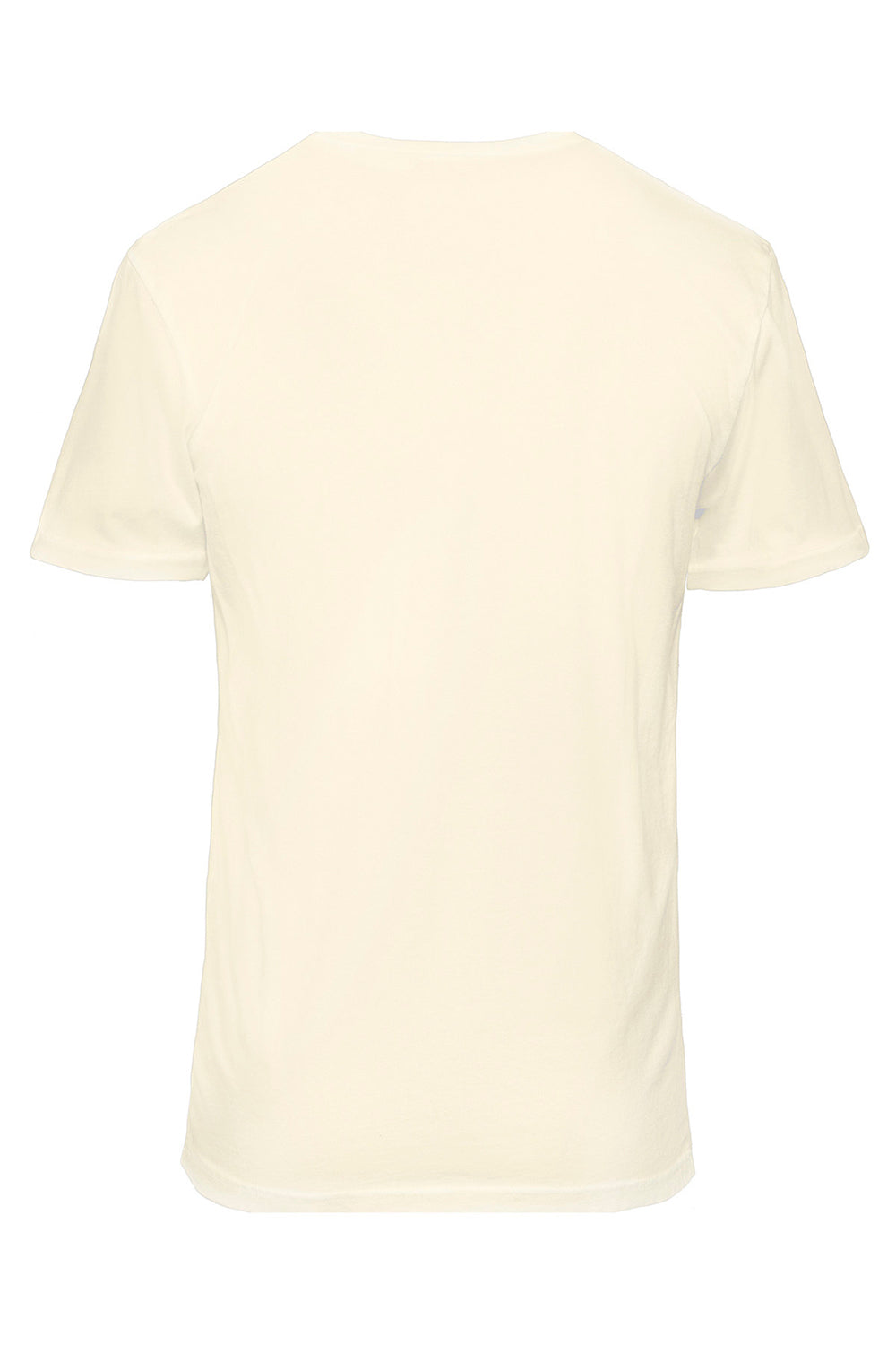 Next Level 3600SW Mens Soft Wash Short Sleeve Crewneck T-Shirt Natural Flat Back