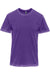 Next Level 3600SW Mens Soft Wash Short Sleeve Crewneck T-Shirt Purple Rush Flat Front