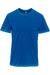 Next Level 3600SW Mens Soft Wash Short Sleeve Crewneck T-Shirt Royal Blue Flat Front