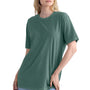 Next Level Mens Soft Wash Short Sleeve Crewneck T-Shirt - Royal Pine Green