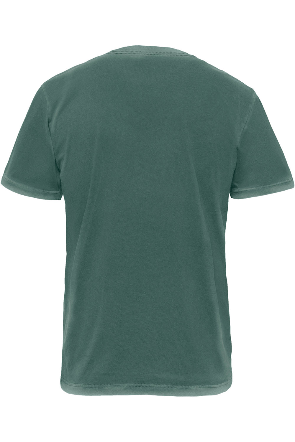 Next Level 3600SW Mens Soft Wash Short Sleeve Crewneck T-Shirt Royal Pine Green Flat Back
