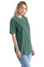 Next Level 3600SW Mens Soft Wash Short Sleeve Crewneck T-Shirt Royal Pine Green Side
