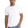 Next Level Mens Soft Wash Short Sleeve Crewneck T-Shirt - White