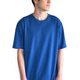 Next Level Mens Long Body Jersey Short Sleeve Crewneck T-Shirt - Royal Blue