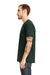Next Level 3605 Mens Fine Jersey Short Sleeve Crewneck T-Shirt w/ Pocket Forest Green Side