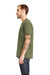 Next Level 3605 Mens Fine Jersey Short Sleeve Crewneck T-Shirt w/ Pocket Military Green Side