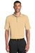 Nike 363807 Mens Dri-Fit Moisture Wicking Short Sleeve Polo Shirt Pale Vanilla Front