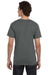 Bella + Canvas 3650 Mens Short Sleeve Crewneck T-Shirt Asphalt Grey Back