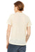 Bella + Canvas 3650 Mens Short Sleeve Crewneck T-Shirt Natural Slub Back