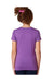 Next Level 3712 Youth Princess CVC Jersey Short Sleeve Crewneck T-Shirt Purple Berry Back