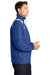 Sport-Tek JST75 Mens Water Resistant 1/4 Zip Wind Jacket Royal Blue Side