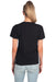 Next Level 3910NL Womens Relaxed Short Sleeve Crewneck T-Shirt Black Back