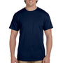 Fruit Of The Loom Mens HD Jersey Short Sleeve Crewneck T-Shirt - Navy Blue