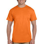 Fruit Of The Loom Mens HD Jersey Short Sleeve Crewneck T-Shirt - Safety Orange