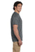 Fruit Of The Loom 3931 Mens HD Jersey Short Sleeve Crewneck T-Shirt Charcoal Grey Side