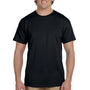 Fruit Of The Loom Mens HD Jersey Short Sleeve Crewneck T-Shirt - Black