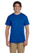 Fruit Of The Loom 3931 Mens HD Jersey Short Sleeve Crewneck T-Shirt Royal Blue Front