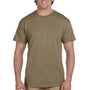 Fruit Of The Loom Mens HD Jersey Short Sleeve Crewneck T-Shirt - Safari Brown