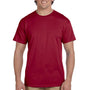 Fruit Of The Loom Mens HD Jersey Short Sleeve Crewneck T-Shirt - Cardinal Red