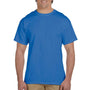 Fruit Of The Loom Mens HD Jersey Short Sleeve Crewneck T-Shirt - Heather Retro Royal Blue