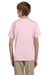 Fruit Of The Loom 3931B Youth HD Jersey Short Sleeve Crewneck T-Shirt Classic Pink Back