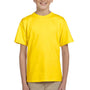 Fruit Of The Loom Youth HD Jersey Short Sleeve Crewneck T-Shirt - Yellow