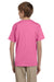 Fruit Of The Loom 3931B Youth HD Jersey Short Sleeve Crewneck T-Shirt Azalea Pink Side