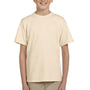 Fruit Of The Loom Youth HD Jersey Short Sleeve Crewneck T-Shirt - Natural