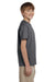 Fruit Of The Loom 3931B Youth HD Jersey Short Sleeve Crewneck T-Shirt Charcoal Grey Side