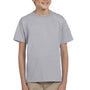 Fruit Of The Loom Youth HD Jersey Short Sleeve Crewneck T-Shirt - Heather Grey
