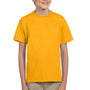 Fruit Of The Loom Youth HD Jersey Short Sleeve Crewneck T-Shirt - Gold